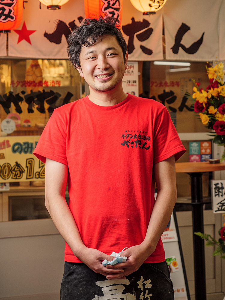 べこたん京急蒲田店・作間翔太さん