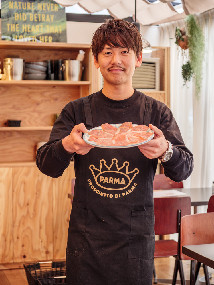 リボリータ エ サルメリア・家亀智裕さん