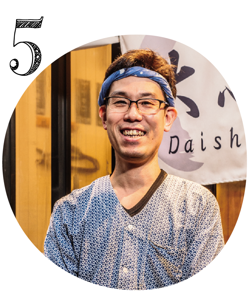 居酒屋 大志・田原 聡 さん